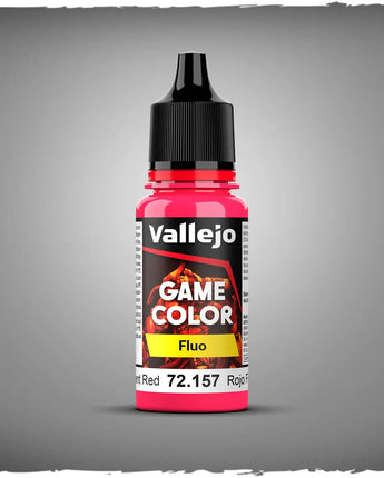 Vallejo: Fluorescent Red Game Color 