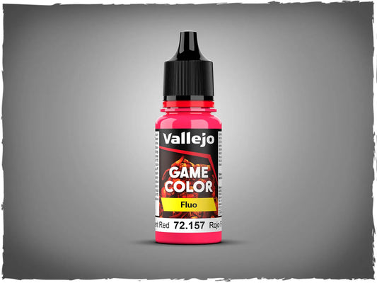 Vallejo: Fluorescent Red Game Color 