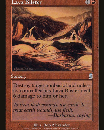 Lava Blister