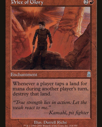 Price of Glory