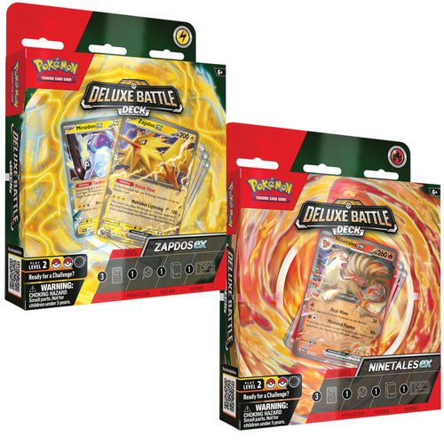 Pokemon Ninetails ex/Zapdos ex Deluxe Battle Deck