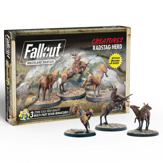 Fallout: Creatures Radstag Herd