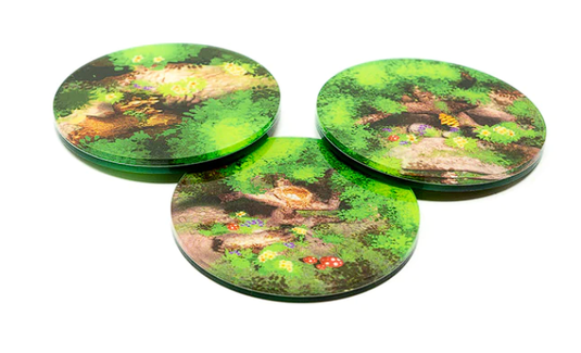 Moonstone: Wooded Patch Tokens