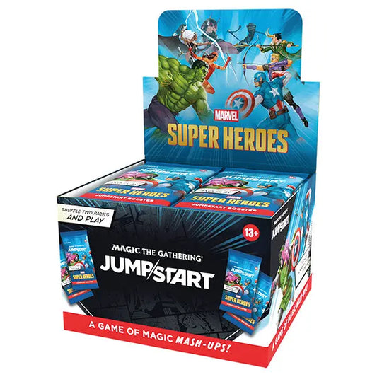 (Presale 5-25) Marvel Super Heroes Jumpstart Booster Display 