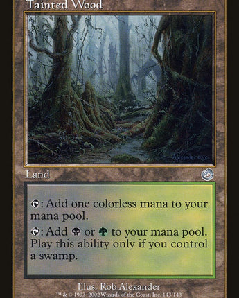 Tainted Wood
