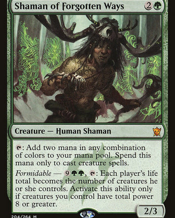 Shaman of Forgotten Ways