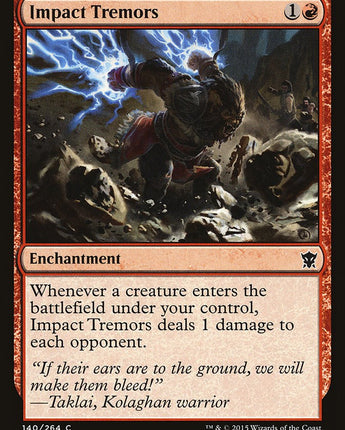 Impact Tremors