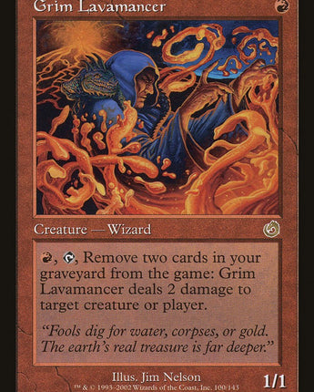 Grim Lavamancer
