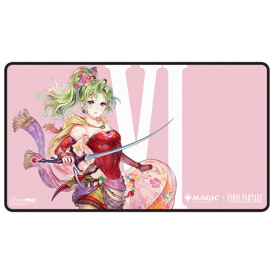 Ultra Pro Playmat: Final Fantasy Terra, Herald of Hope (Black Stitched) 