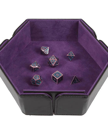 Hex Magnetic Folding Dice Tray 