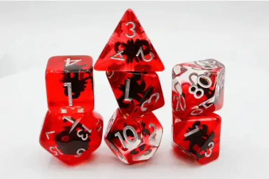 Foam Brain Inclusion Dice RPG Dice Set (7) 
