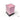 Chessex Dice: Opaque 12mm D6 (36) - Pastel Pink/Black 