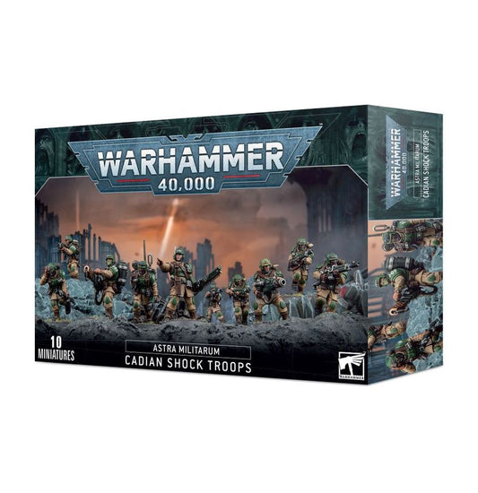 Astra Militarum Cadian Shock Troops 