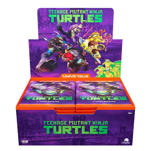 UniVersus CCG: Teenage Mutant Ninja Turtles - Booster Display 