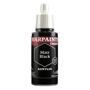 Warpaints Fanatic: Matt Black 18ml 