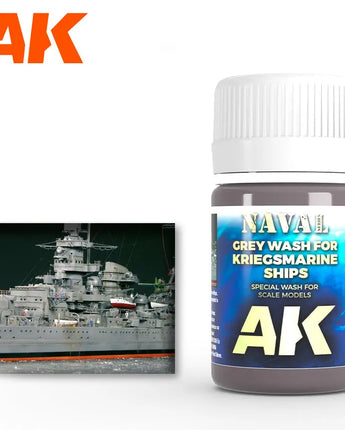 Grey Wash For Kriegsmarine Ships Enamel Wash 35ml 