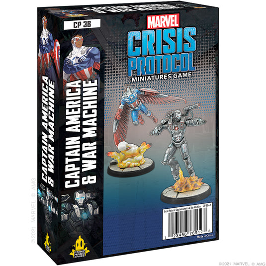 Crisis Protocol Captain America And War Machine