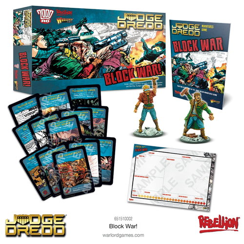 Judge Dredd Block War expansion set