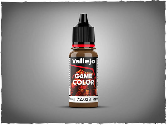 Vallejo: Scrofulous Brown Game Color 