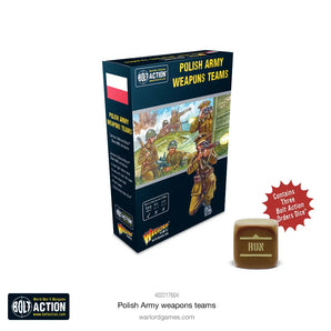 Bolt Action Polish Army weapons teams 