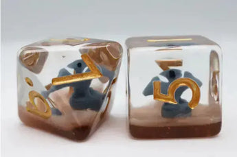 Foam Brain Inclusion Dice RPG Dice Set (7) - Elephant