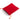 Velvet Dice Bag - Medium - crimson-red 