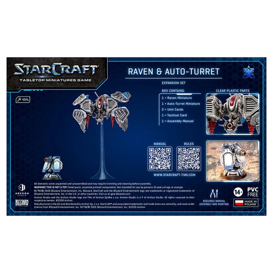 Starcraft: Protoss Terran Raven (Preorder) 
