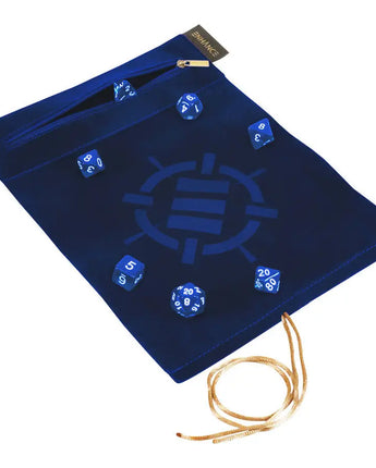 Enhance Roll on a Scroll Dice Mat - Blue 