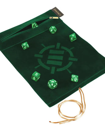 Enhance Roll on a Scroll Dice Mat - Green 