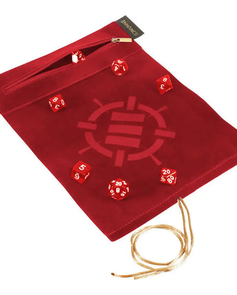 Enhance Roll on a Scroll Dice Mat - Red 