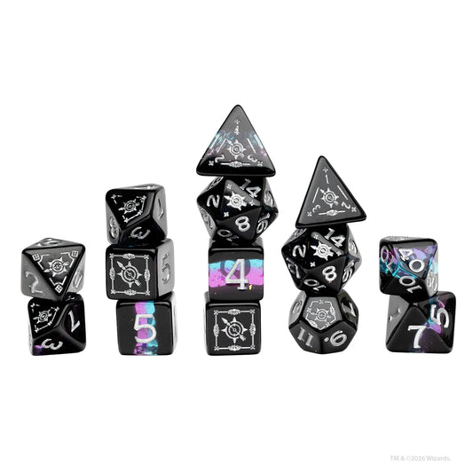 Dungeons & Dragons Adventure Dice Sets - Ranger (Black,Blue) 