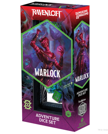 Dungeons & Dragons Adventure Dice Sets - Warlord (Purple,Green) 