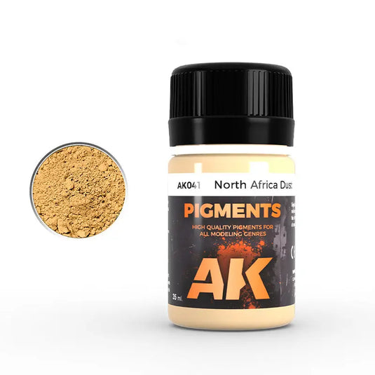 AK Interactive North Africa Dust Pigment 35ml Bottle 