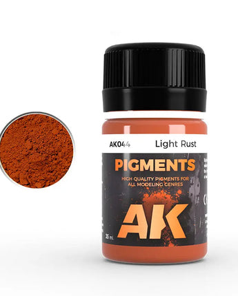 AK Interactive Light Rust Pigment 35ml Bottle 