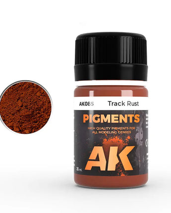 AK Interactive Track Rust Pigment 35ml Bottle 