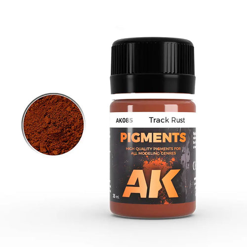 AK Interactive Track Rust Pigment 35ml Bottle 