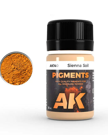 AK Interactive Sienna Soil Pigment 35ml Bottle 