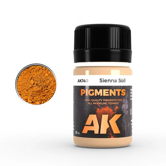 AK Interactive Sienna Soil Pigment 35ml Bottle 