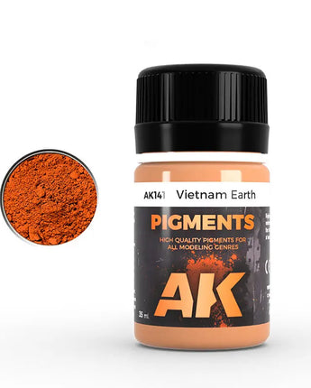 AK Interactive Vietnam Earth Pigment 35ml Bottle 
