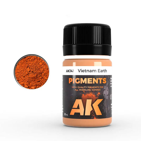 AK Interactive Vietnam Earth Pigment 35ml Bottle 