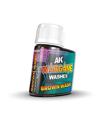 Wargame Washes: Brown Enamel 35ml 