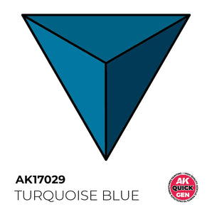 Quick Gen Contrast: Turquoise Blue