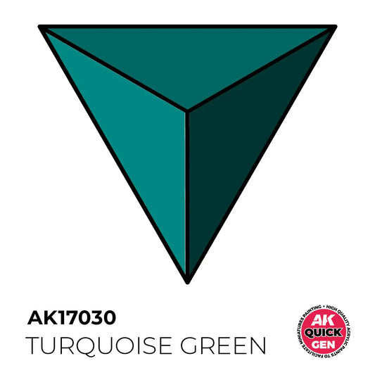 Quick Gen Contrast: Turquoise Green