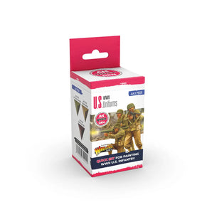 Quick Gen Contrast: U.S. WWII Uniforms (3 Colors) Set
