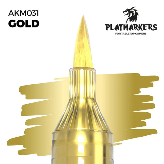 Playmarkers Acrylic: Gold 