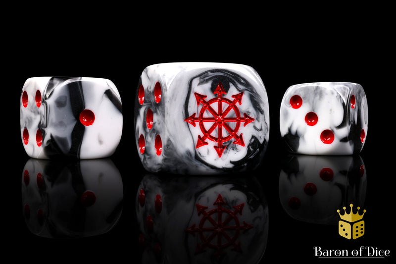 Load image into Gallery viewer, Chaos Demon Dice - Marbled
