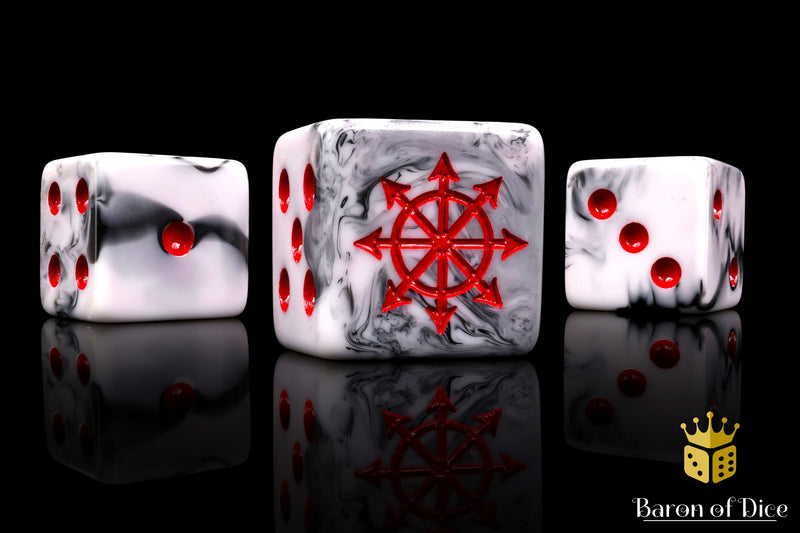 Load image into Gallery viewer, Chaos Demon Dice - Marbled
