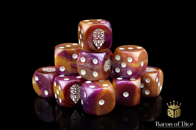 Load image into Gallery viewer, Dwarven Gold Dice
