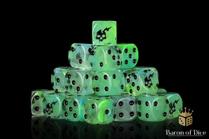 Load image into Gallery viewer, Ethereal Ghost Dice
