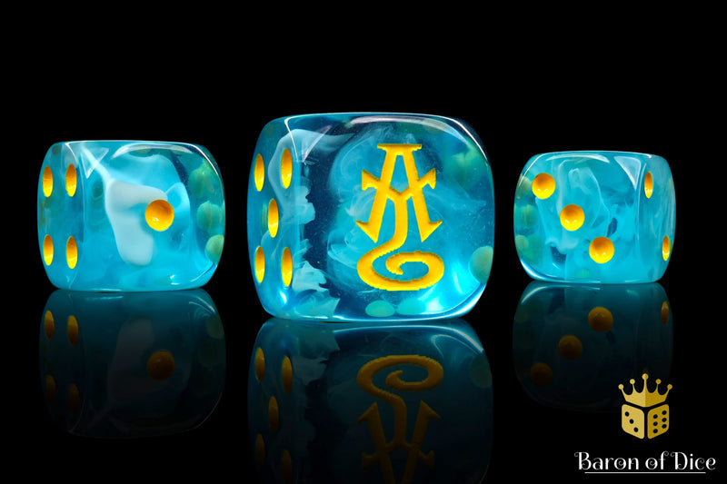 Load image into Gallery viewer, High Elves Dice - Elvish Blue
